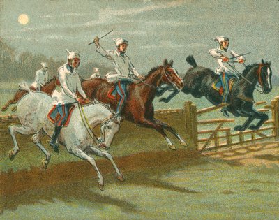 Carreras Históricas y Modernas, La Primera Carrera de Obstáculos Registrada, Con Disculpas a H Alken de Unbekannt Unbekannt